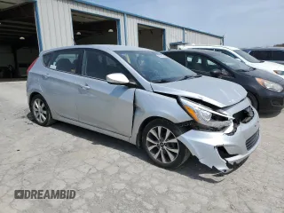2016 Hyundai Accent Sport with VIN KMHCU5AE5GU244458, listed as a Copart auction lot 53990295 with 206,219 mi miles and Clean Title. Bid and sale history available at carsss.com. Image 4.