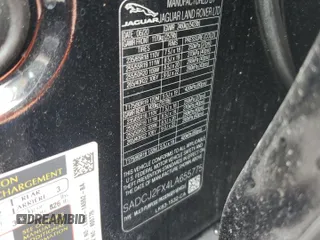 2020 Jaguar F-Pace 25t Premium z VIN SADCJ2FX4LA655775, wystawiony jako Copart lot #57809355 z przebiegiem 51 522 mil mil oraz Szkoda całkowita • Salvage title. Historia ofert i sprzedaży dostępna na DreamBid. Obrazek 14.