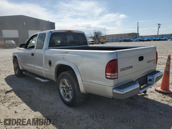 2004 Dodge Dakota SLT with VIN 1D7GL42N84S693356, listed as a Copart auction lot 53311415 with 224,342 mi miles and Salvage title. Bid and sale history available at DreamBid. Image 2.