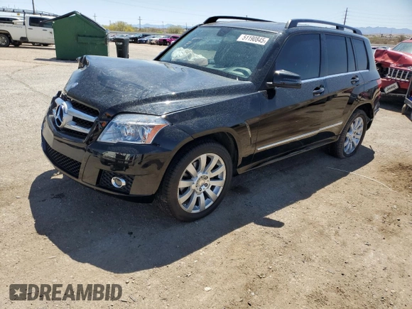 2012 Mercedes-Benz GLK GLK 350 with VIN WDCGG5GB4CF767828, listed as a Copart auction lot 51190845 with 57,953 mi miles and Salvage Title. Bid and sale history available at carsss.com. Image 1.