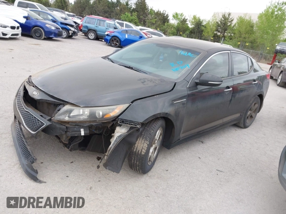 2015 Kia Optima LX with VIN 5XXGM4A77FG357303, listed as a IAAI auction lot 42078648 with 181,904 mi miles. Bid and sale history available at carsss.com. Image 2.