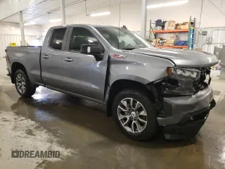 2021 Chevrolet Silverado 1500 RST with VIN 1GCRYEED8MZ141800, listed as a Copart auction lot 46041925 with 38,353 mi miles and Salvage Title. Bid and sale history available at DreamBid. Image 4.