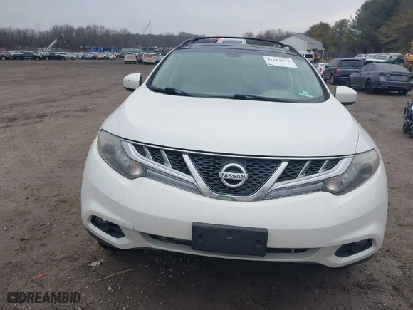 2012 Nissan Murano SL with VIN JN8AZ1MW5CW218343, listed as a IAAI auction lot 41683666 with 134,805 mi miles. Bid and sale history available at carsss.com. Image 12.