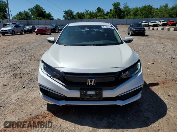 2020 Honda Civic LX z VIN 19XFC2F6XLE027341, wystawiony jako Copart lot #51905915 z przebiegiem 28 600 mil mil oraz Szkoda całkowita • Salvage title. Historia ofert i sprzedaży dostępna na DreamBid. Obrazek 5.