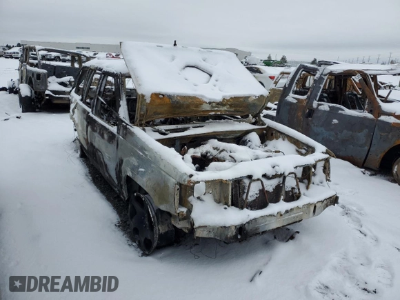 1997 Jeep Grand Cherokee Laredo with VIN 1J4GZ58S4VC714897, listed as a Copart auction lot 43713365 with 0 mi miles and Salvage Title. Bid and sale history available at carsss.com. Image 4.
