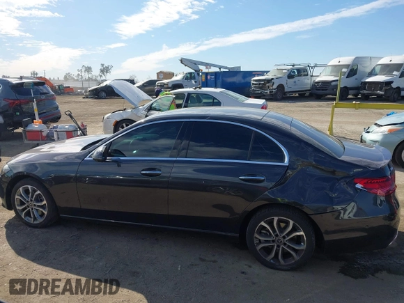 2023 Mercedes-Benz C 300 with VIN W1KAF4GB0PR115775, listed as a IAAI auction lot 41591564 with 22,332 mi miles and . Bid and sale history available at DreamBid. Image 14.