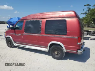 2000 Ford Econoline Cargo Recreational with VIN 1FDRE14W3YHC01283, listed as a Copart auction lot 52724845 with 118,826 mi miles and Clean Title. Bid and sale history available at DreamBid. Image 2.