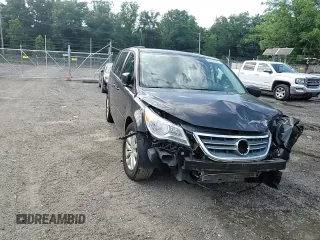 2012 Volkswagen Routan SE with VIN 2C4RVABGXCR391550, listed as a Copart auction lot 62004685 with 77,643 mi miles and Salvage title. Bid and sale history available at DreamBid. Image 14.