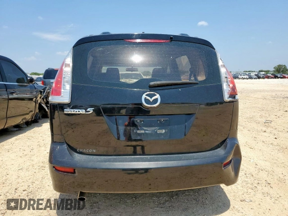 2010 Mazda 5 Sport z VIN JM1CR2W36A0375490, wystawiony jako Copart lot #59781495 z przebiegiem 210 922 mil mil oraz Szkoda całkowita • Salvage title. Historia ofert i sprzedaży dostępna na DreamBid. Obrazek 6.