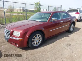 2007 Chrysler 300 C with VIN 2C3KA63H97H763879, listed as a IAAI auction lot 42163232 with 78,609 mi miles. Bid and sale history available at carsss.com. Image 2.