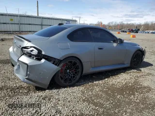 2024 BMW M2 with VIN 3MF13DM09R8E39176, listed as a Copart auction lot 47391325 with 6,699 mi miles and Salvage Title. Bid and sale history available at carsss.com. Image 3.