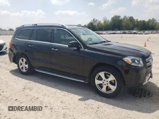 2017 Mercedes-Benz GLS with VIN 4JGDF6EE4HA767178, listed as a Copart auction lot 65590853 with 39,175 mi miles. Bid and sale history available at carsss.com. Image 4.