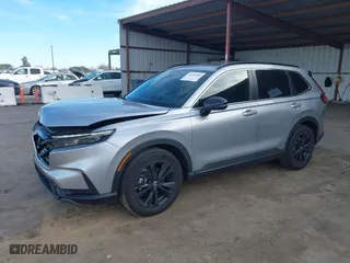 2023 Honda CR-V Hybrid Sport Touring with VIN 7FARS6H95PE004133, listed as a IAAI auction lot 41241806 with 82,427 mi miles. Bid and sale history available at carsss.com. Image 17.