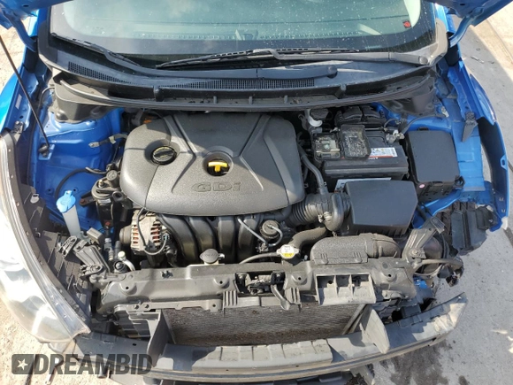 2017 Hyundai Elantra GT with VIN KMHD35LH5HU350005, listed as a Copart auction lot 66673444 with 154,521 mi miles and Salvage Title. Bid and sale history available at carsss.com. Image 12.
