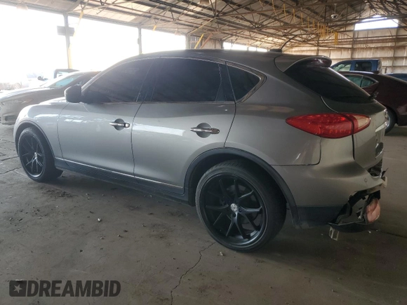 2010 Infiniti EX Journey with VIN JN1AJ0HP0AM702402, listed as a Copart auction lot 60933294 with 137,632 mi miles and Salvage Title. Bid and sale history available at DreamBid. Image 2.