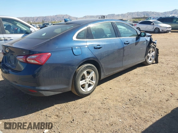 2022 Chevrolet Malibu LT with VIN 1G1ZD5ST7NF134842, listed as a IAAI auction lot 41861400 with 79,254 mi miles and . Bid and sale history available at DreamBid. Image 4.