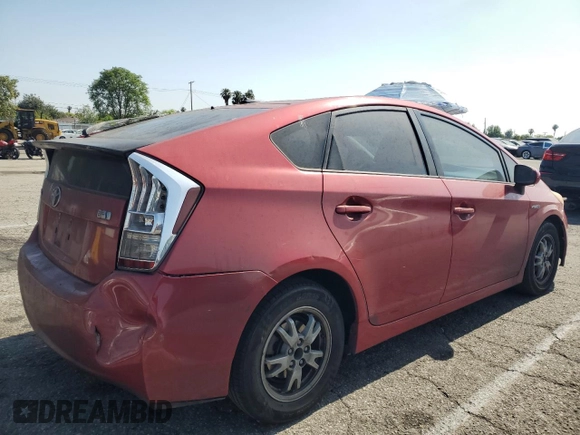2011 Toyota Prius I z VIN JTDKN3DU2B0276062, wystawiony jako Copart lot #59941475 z przebiegiem 267 626 mil mil oraz Czysty tytuł • Clean title. Historia ofert i sprzedaży dostępna na DreamBid. Obrazek 3.