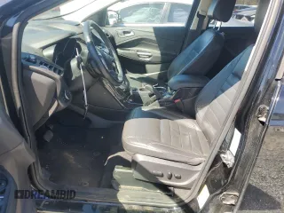 2016 Ford Escape Titanium with VIN 1FMCU9J98GUA77653, listed as a Copart auction lot 49594515 with 186,002 mi miles and Salvage Title. Bid and sale history available at DreamBid. Image 7.
