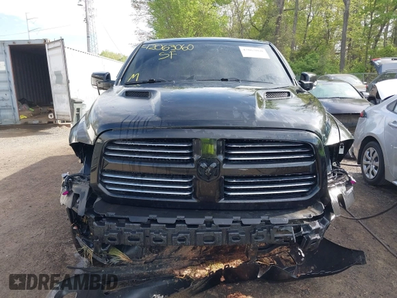 2016 Ram 1500 Sport with VIN 1C6RR7HT7GS219614, listed as a IAAI auction lot 42063060 with 85,416 mi miles and . Bid and sale history available at DreamBid. Image 13.