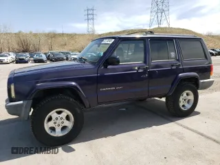 1999 Jeep Cherokee Sport z VIN 1J4FF68S8XL604061, wystawiony jako Copart lot #53175345 z przebiegiem 206 698 mil mil oraz Nie do naprawy • Non repairable. Historia ofert i sprzedaży dostępna na DreamBid. Obrazek 1.