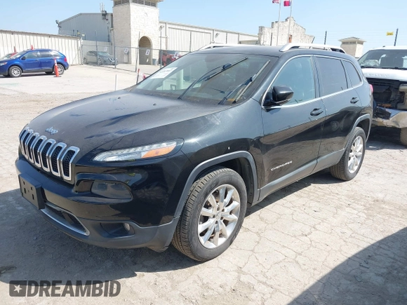 2014 Jeep Cherokee Limited with VIN 1C4PJMDS5EW242544, listed as a IAAI auction lot 42213907 with 114,515 mi miles and . Bid and sale history available at DreamBid. Image 17.