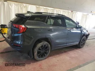 2021 GMC Terrain SLT with VIN 3GKALVEV3ML353665, listed as a Copart auction lot 55581865 with 85,903 mi miles and Salvage title. Bid and sale history available at DreamBid. Image 3.