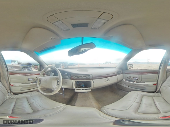 1998 Cadillac DeVille with VIN 1G6KD54Y9WU785357, listed as a Copart auction lot 67131304 with 120,495 mi miles and Salvage Title. Bid and sale history available at carsss.com. Image 12.