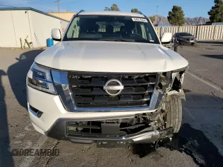 2023 Nissan Armada SV with VIN JN8AY2AC7P9182727, listed as a Copart auction lot 84974564 with 42,959 mi miles and Salvage Title. Bid and sale history available at carsss.com. Image 5.
