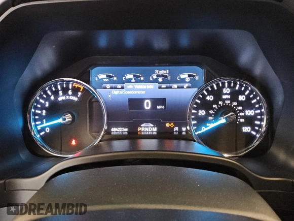 2021 Ford Expedition Max XLT with VIN 1FMJK1JT3MEA18865, listed as a Copart auction lot 44158885 with 48,422 mi miles and Clean Title. Bid and sale history available at DreamBid. Image 9.