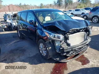 2019 Kia Sedona EX with VIN KNDMB5C10K6533494, listed as a IAAI auction lot 41798853 with 52,114 mi miles. Bid and sale history available at carsss.com. Image 1.