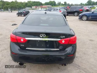 2017 Infiniti Q50 Premium z VIN JN1EV7AR8HM839575, wystawiony jako IAAI lot #42208933 z przebiegiem 160 873 mil mil oraz . Historia ofert i sprzedaży dostępna na DreamBid. Obrazek 16.