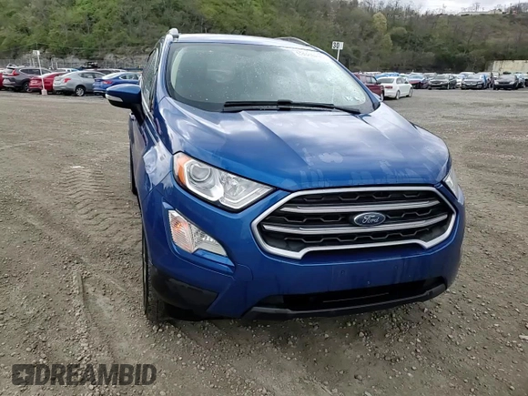 2020 Ford EcoSport SE with VIN MAJ6S3GL6LC368813, listed as a Copart auction lot 53084445 with 73,016 mi miles and Salvage Title. Bid and sale history available at carsss.com. Image 12.