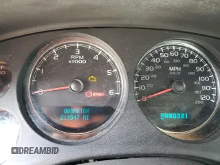 2007 Chevrolet Silverado 1500 LTZ with VIN 2GCEK13M971537923, listed as a Copart auction lot 50879955 with 219,547 mi miles and Salvage Title. Bid and sale history available at DreamBid. Image 9.