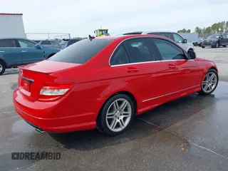 2009 Mercedes-Benz C-Class 3.5L Sport with VIN WDDGF56X09R043606, listed as a IAAI auction lot 41537762 with 143,902 mi miles. Bid and sale history available at carsss.com. Image 4.
