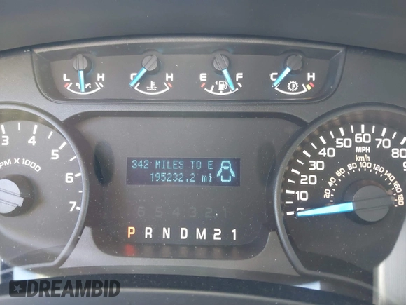 2014 Ford F-150 XL with VIN 1FTEX1CM4EKE58061, listed as a IAAI auction lot 41669258 with 195,232 mi miles. Bid and sale history available at carsss.com. Image 6.