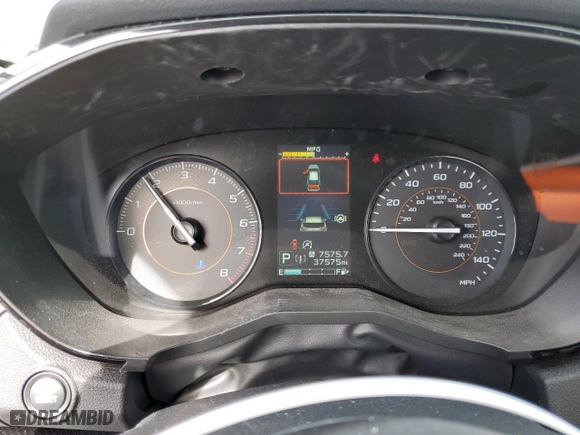 2022 Subaru Crosstrek with VIN JF2GTABC4N8229049, listed as a Copart auction lot 50972584 with 37,575 mi miles and Salvage Title. Bid and sale history available at carsss.com. Image 9.