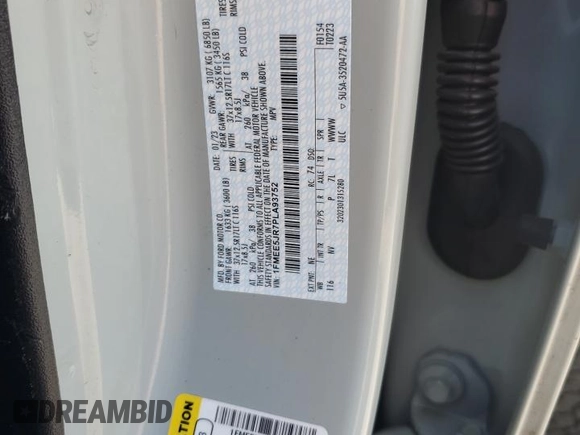 2023 Ford Bronco Raptor z VIN 1FMEE5JR7PLA93752, wystawiony jako Copart lot #57440075 z przebiegiem 33 549 mil mil oraz Szkody całkowita. Historia ofert i sprzedaży dostępna na DreamBid. Obrazek 14.
