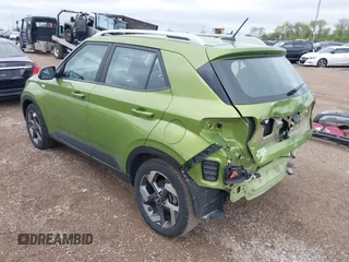2023 Hyundai Venue SEL with VIN KMHRC8A38PU243429, listed as a IAAI auction lot 42193518 with 39,020 mi miles and . Bid and sale history available at DreamBid. Image 3.