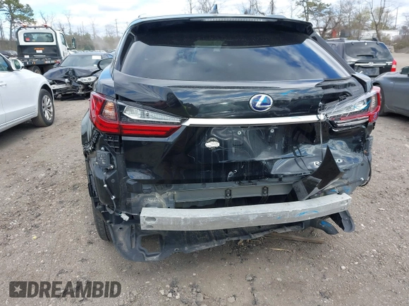 2018 Lexus RX with VIN 2T2BGMCA0JC024236, listed as a IAAI auction lot 42032485 with 105,046 mi miles. Bid and sale history available at carsss.com. Image 6.