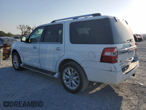 2017 Ford Expedition Limited z VIN 1FMJU1KT7HEA26367, wystawiony jako Copart lot #54133795 z przebiegiem 114 467 mil mil oraz Szkoda całkowita • Salvage title. Historia ofert i sprzedaży dostępna na DreamBid. Obrazek 2.