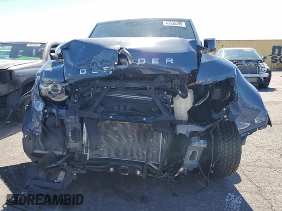 2023 Land Rover Defender SE with VIN SALEP7EU1P2207252, listed as a Copart auction lot 49336395 with 20,179 mi miles and Salvage title. Bid and sale history available at DreamBid. Image 5.