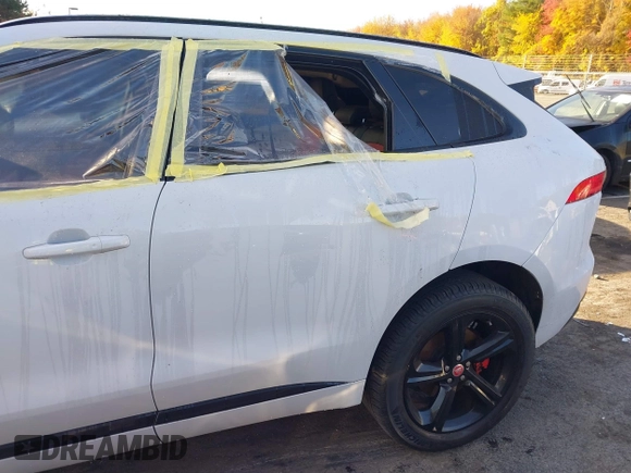 2020 Jaguar F-Pace 25t Checkered Flag Edition with VIN SADCP2FX8LA641778, listed as a IAAI auction lot 40584435 with 53,823 mi miles and . Bid and sale history available at DreamBid. Image 18.
