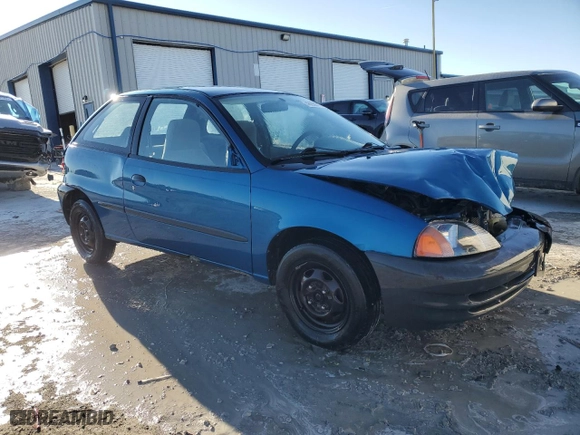 2000 Suzuki Swift GA with VIN 2S2AB21HXY6601102, listed as a Copart auction lot 46888715 with NaN miles and Salvage Title. Bid and sale history available at carsss.com. Image 4.
