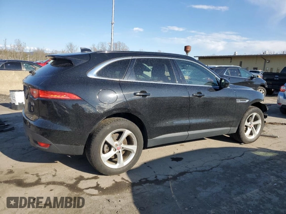 2019 Jaguar F-Pace 25t Premium z VIN SADCJ2FX4KA361999, wystawiony jako Copart lot #52969445 z przebiegiem 47 420 mil mil oraz Szkoda całkowita • Salvage title. Historia ofert i sprzedaży dostępna na DreamBid. Obrazek 3.