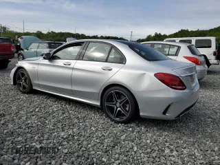 2016 Mercedes-Benz C 450 AMG with VIN 55SWF6EB0GU128609, listed as a Copart auction lot 58571635 with Not provided miles and Salvage title. Bid and sale history available at DreamBid. Image 2.