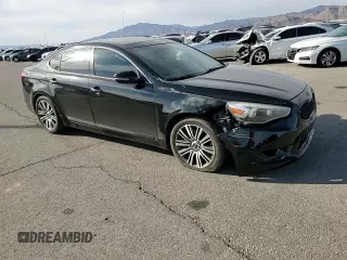 2014 Kia Cadenza Premium with VIN KNALN4D75E5122986, listed as a Copart auction lot 75049884 with 126,125 mi miles and Salvage Title. Bid and sale history available at carsss.com. Image 10.