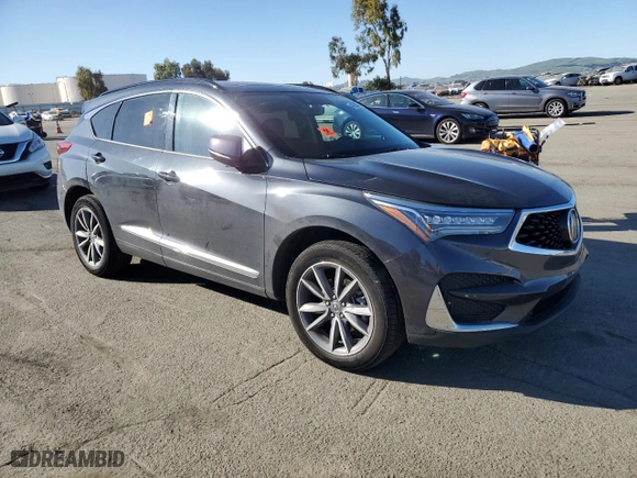 2020 Acura RDX w/Technology Pkg with VIN 5J8TC2H56LL022136, listed as a Copart auction lot 48359975 with 86,691 mi miles and Salvage Title. Bid and sale history available at carsss.com. Image 4.