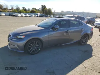 2015 Lexus IS 250 with VIN JTHBF1D26F5069245, listed as a Copart auction lot 74837644 with 81,365 mi miles and Clean Title. Bid and sale history available at carsss.com. Image 1.
