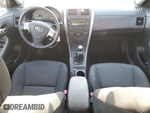 2009 Toyota Corolla with VIN 2T1BU40E29C081148, listed as a Copart auction lot 44716855 with 98,358 mi miles and Salvage Title. Bid and sale history available at carsss.com. Image 8.