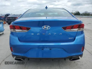2018 Hyundai Sonata SEL with VIN 5NPE34AF8JH639903, listed as a Copart auction lot 50954785 with 71,135 mi miles and Salvage Title. Bid and sale history available at DreamBid. Image 6.
